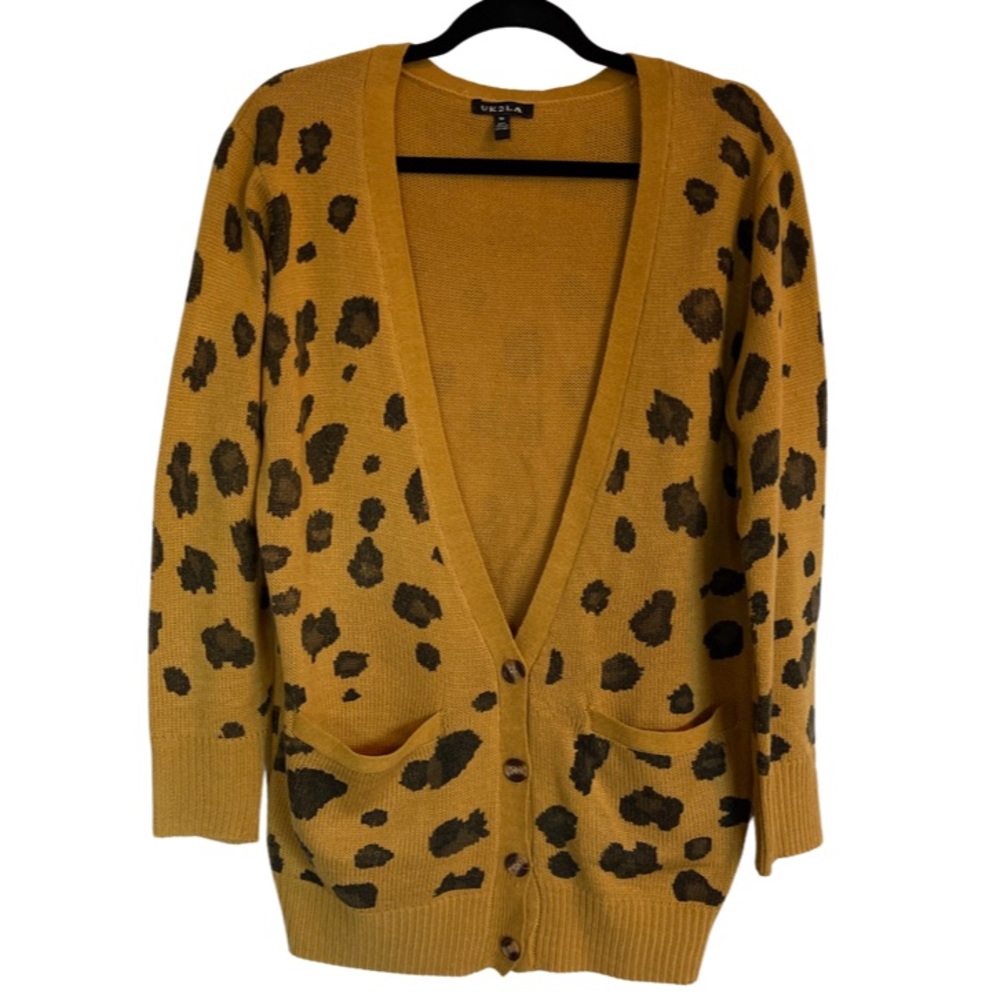 Long Leopard Cardigan